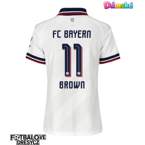 Bayern Munich Nathaniel Brown #11 Dámské Venkovní Dres 2026-27 Krátký Rukáv